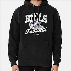 Buffalo Bills Football Retro Helmet Vintage Gift For Fan Hoodie