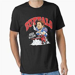 Josh Allen Buffalo Bills Cartoon Snow Truck Essential T-Shirt