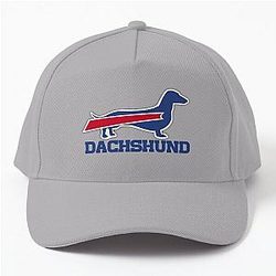 Buffalo Dachshund Baseball Cap