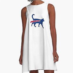 Cat Bills Buffalo Bills Funny Meme Dress