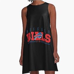 Art Buffalo Bills A-Line Dress