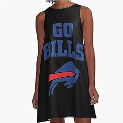 Buffalo Bills A-Line Dress