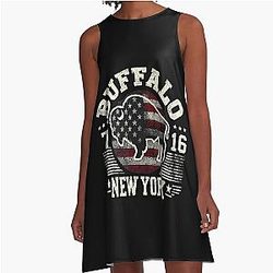 Art Buffalo Bills A-Line Dress