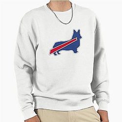 Buffalo Corgi Pullover Hoodie