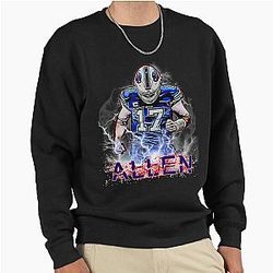 Josh Allen Buffalo Bills Pullover Sweatshirt