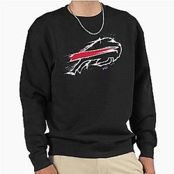 Buffalo Bills Logo Fan Art Design Sweatshirt