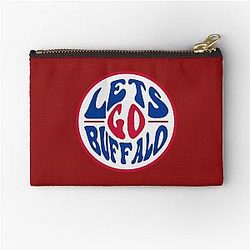 Let's Go Buffalo Bills Zipper Pouch