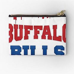 Buffalo Bills City Skyline Zipper Pouch