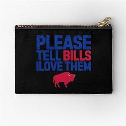 Art Buffalo Bills Zipper Pouch