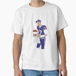 Josh Allen Buffalo Bills Duff's Chicken Wings Classic T-Shirt