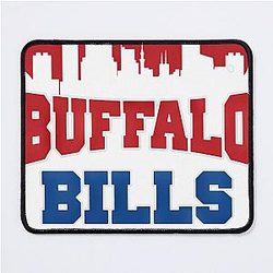 Buffalo Bills City Skyline Team Football Design Mousepad