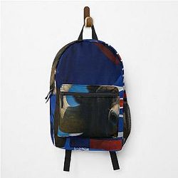 Buffalo Bills Humanoid Buffalo Football Art Fantasy Sports Design Backpack