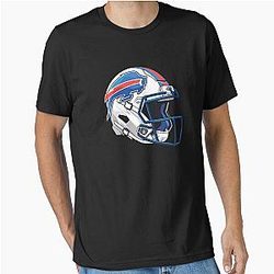 Buffalo Bills Helmet Art Essential T-Shirt