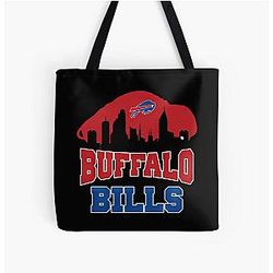 Buffalo Bills All Over Print Tote Bag