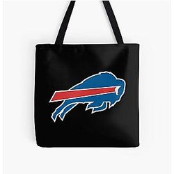 Art Buffalo Bills All Over Print Tote Bag