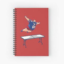 Bills Mafia Buffalo Bills Superfan Design Spiral Notebook