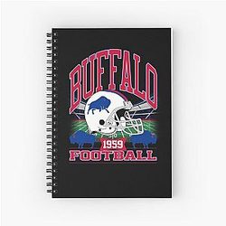 Art Buffalo Bills Notebook