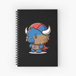 Buffalo Bills Mascot Notebook