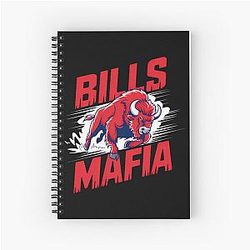 Art Buffalo Bills Notebook