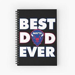 Art Buffalo Bills Notebook