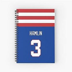 Damar Hamlin Buffalo Bills Notebook