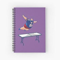 Bills Mafia Buffalo Bills Superfan Spiral Notebook