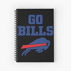Art Buffalo Bills Notebook