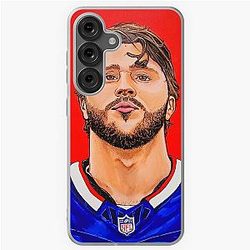 Buffalo Bills Josh Allen Samsung Galaxy Soft Case