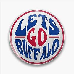 Let's Go Buffalo Bills Pin