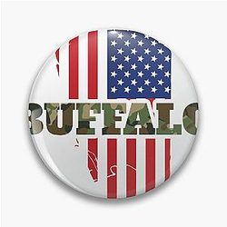 Buffalo Bills Redbubble Pin