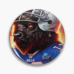 Buffalo Bills Mascot Pin Image