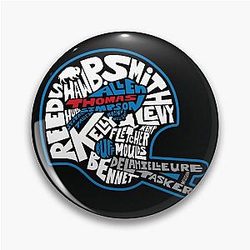 Art Buffalo Bills Pin