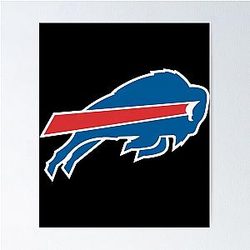 Art Poster Buffalo Bills