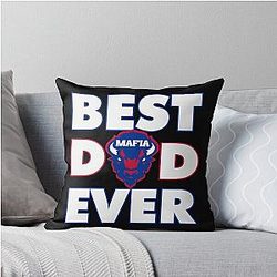 Art Buffalo Bills Throw Pillow