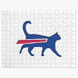 Cat Bills is Buffalo Funny Jigsaw Puzzle Meme