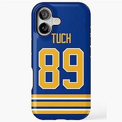 Buffalo Sabres Alex Tuch Home Jersey Phone Case