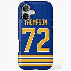 Buffalo Sabres Tage Thompson Home Jersey iPhone Case