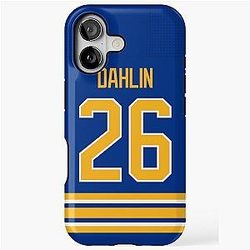 Buffalo Sabres Rasmus Dahlin Home Jersey Phone Case iPhone Tough Case