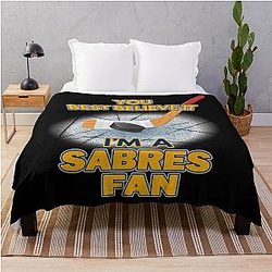 Art Buffalo Sabres Throw Blanket