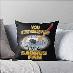 Art Buffalo Sabres Throw Pillow