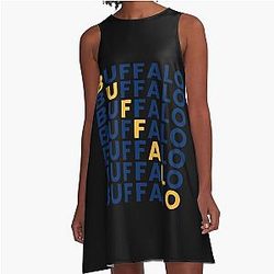Art buffalo Sabres A Line Dress