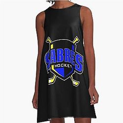 Art Buffalo Sabres A Line Dress