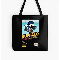 Art Buffalo Sabres All Over Print Tote Bag