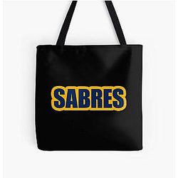 Art Buffalo Sabres All Over Print Tote Bag