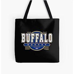 Art Buffalo Sabres All Over Print Tote Bag