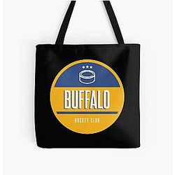 Art Buffalo Sabres All Over Print Tote Bag