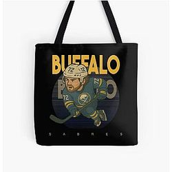 Art Buffalo Sabres All Over Print Tote Bag