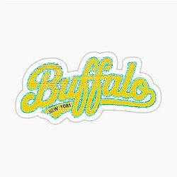 Art Buffalo Sabres Sticker