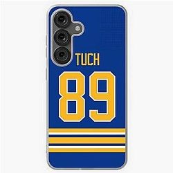 Buffalo Sabres Alex Tuch Home Jersey Phone Case for Samsung Galaxy Soft Case
