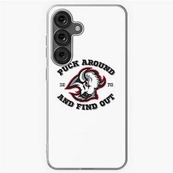 Puck Around and Find Out Buffalo Sabres Alternate Logo Soft Case